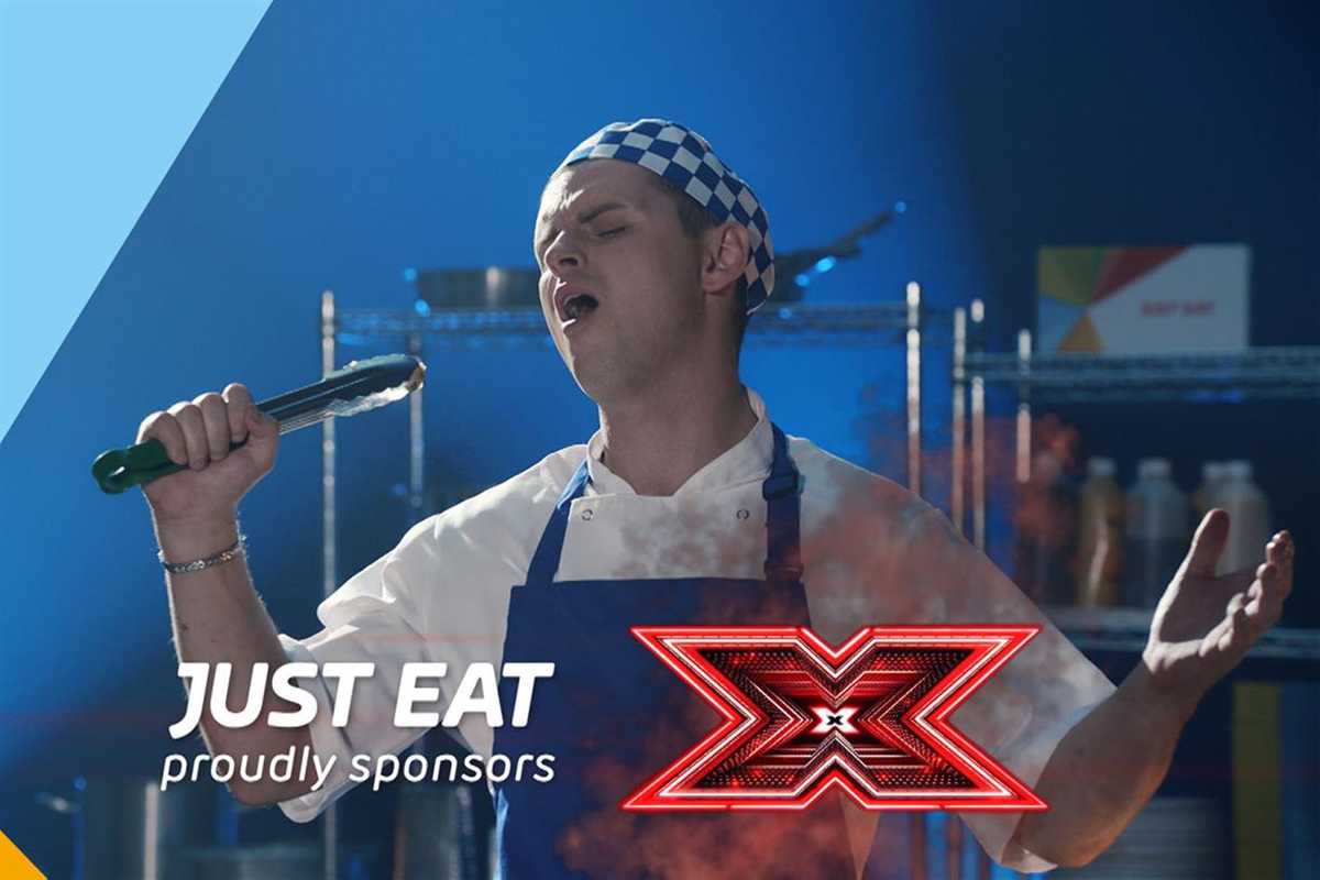 Just Eat and The X Factor sponsorship marketing example