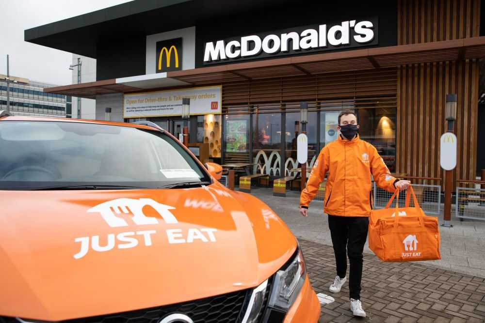 Just Eat and McDonald's strategic partnership news