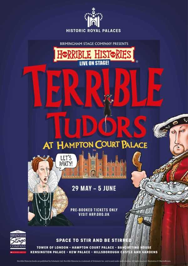 Hampton Court Palace and Horrible Histories seasonal partnership