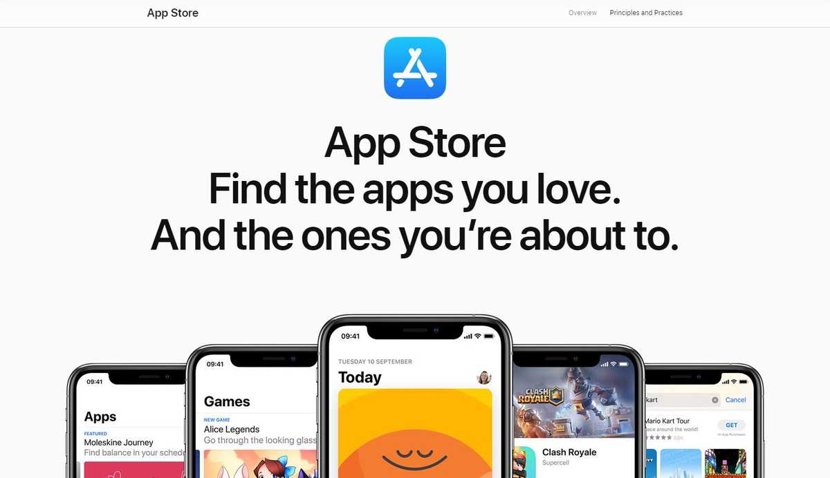 Apple app store partner ecosystem example
