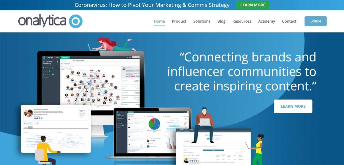 Onalytica influencer marketing platform