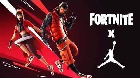 Fornite and Nike product placement example
