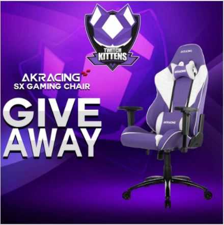 Twitch Kittens and AKRacing incentive marketing example